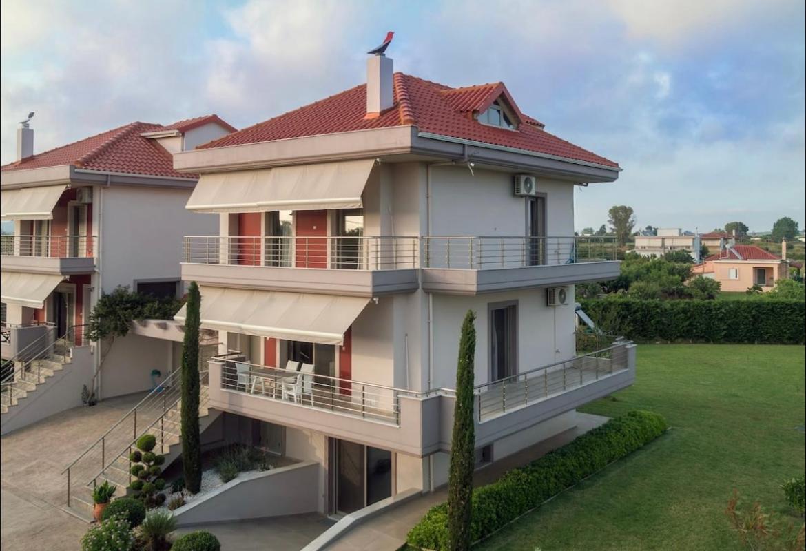 "Aeolos" Luxury Villa 普雷韦扎 外观 照片