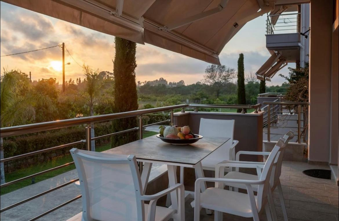 "Aeolos" Luxury Villa 普雷韦扎 外观 照片